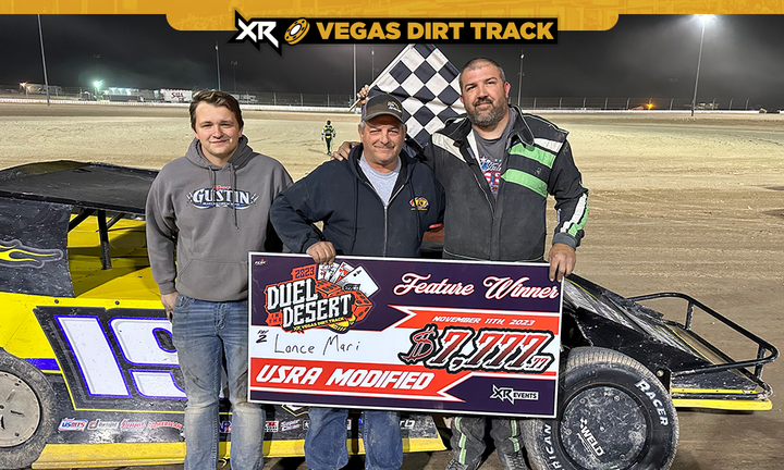 DUEL IN THE DESERT THE DIRT TRACK AT LAS VEGAS - NOVEMBER 11, 2023